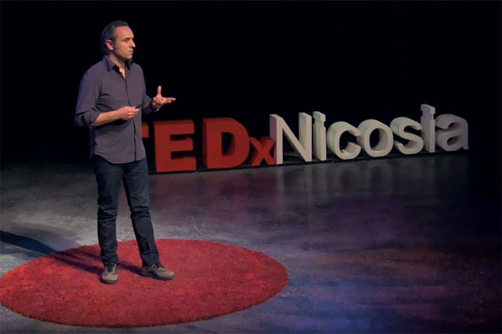 The Ghost of Peter Sellers producer, Paul Iacovou talks about the movie at TEDx Nicosia